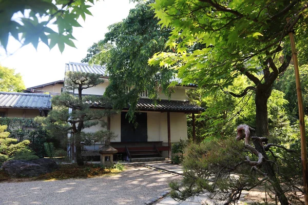 Jojakkoji Temple is een verborgen tempel in Arashiyama gebied, Kyoto lo — Stockfoto