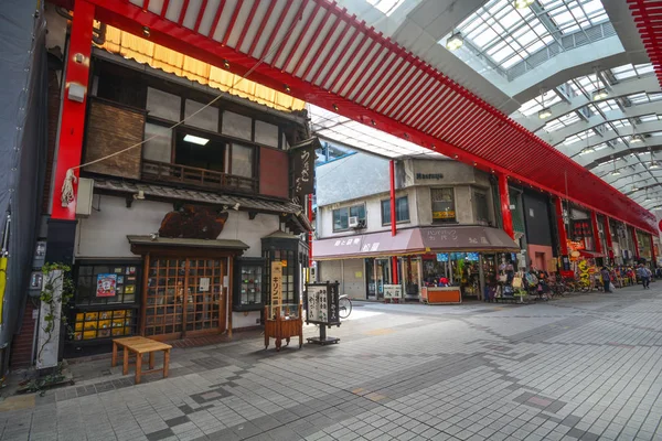 Aichi, japan - 23. Mai 2019: osu shopping arcade is known as on — Stockfoto