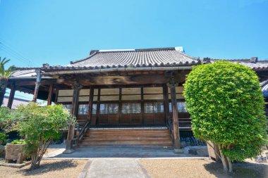 Tondabayashi-shi, Osaka - 22 Mayıs 2019 : Tondabayashi şehir, bir merhaba