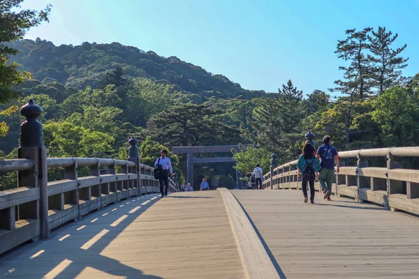 Préfecture de Mie, Japon - 24 mai 2019 : Un pont vers l'intérieur — Photo