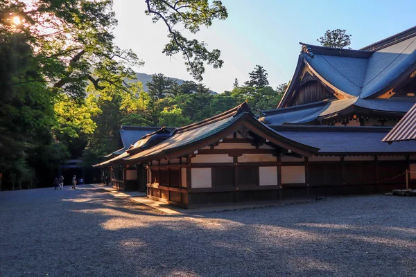 Mie, Japão - 24 de maio de 2019: Santuário de Ise Jingu é o Japão mais sagrado — Fotografia de Stock