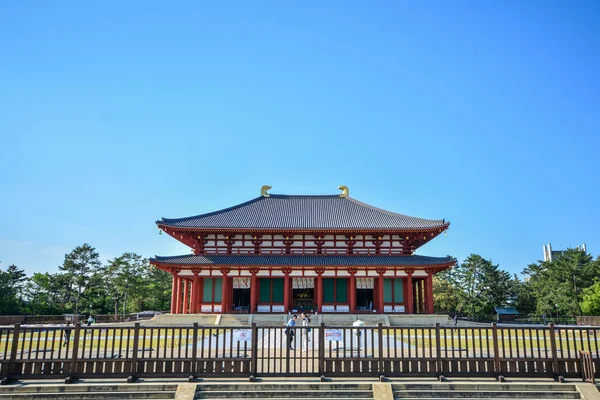 Нара, Японія-23 травня 2019: Якушджі храм є одним з туристичних — стокове фото