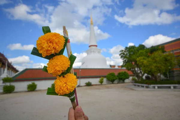 Wat Phra Mahathat Woramahawihan é o principal templo budista (wat — Fotografia de Stock