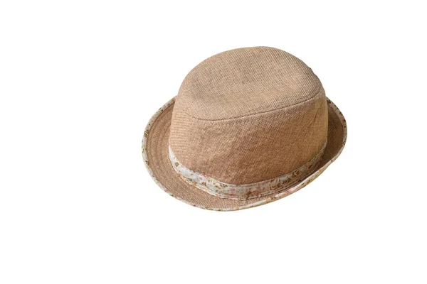 Summer hat, Vintage Straw hat fasion with colorful flower ribbon