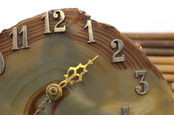 Reloj de piedra de ágata —  Fotos de Stock