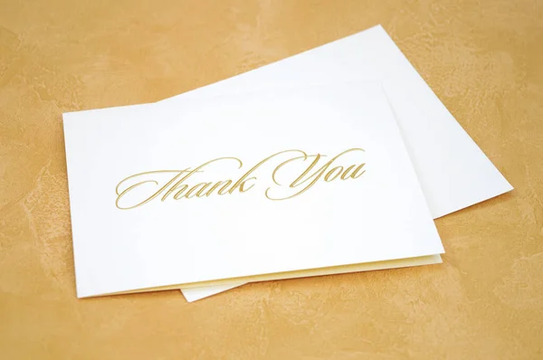 Sending Thank You Cards — Stock Photo, Image