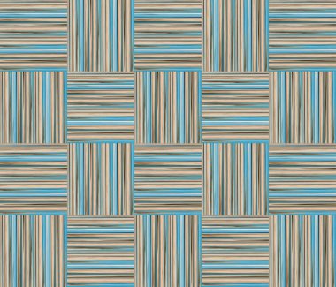 döşeme masası ahşap doku pastel hattı mavi bej geometrik desen
