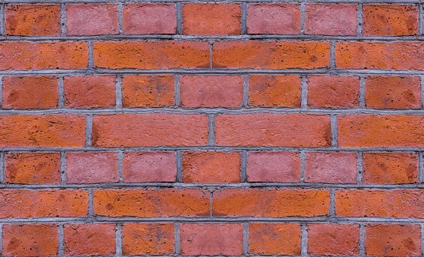 Old Brick Wall Base Grunge Symmetrical Stone Cement Lines Background — Stock Photo, Image