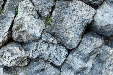 gri büyük taşlar düzensiz dizi tek renkli desen temel yakın çekim temel Jeoloji yıpranmış