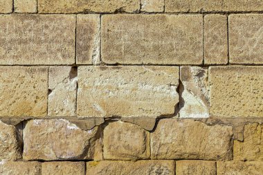 ince çizgiler Kavşağı temel olan güçlü simetrik duvar duvar büyük cobblestones dikdörtgen