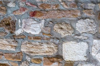 beyaz blok taş dikdörtgen parke taşı çimento temel yakın çekim arka planda tasarım eski fırtına