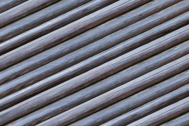 günlükleri kurutulmuş gri bej paralel varil çapraz arka plan rustik doğal sonsuz satır dizi