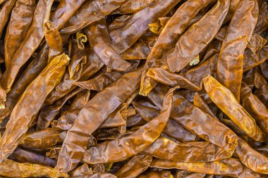 arka plan biber biber kırmızı mutfak Bankası birçok meyve yakın çekim Bankası kurutulmuş.