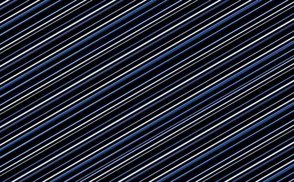 Linee Diagonali Parallele Inchiostro Blu Bianco Strisce Sottili Disegno Base — Foto Stock