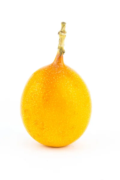 Fruto Tropical Amarelo Com Uma Base Recheio Suculenta Batidos Coquetéis — Fotografia de Stock