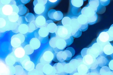 arka plan mavi bulanık yuvarlak lekeler ampul renkli festival Vakfı kontrast tasarım karanlık bir arka plan üzerinde