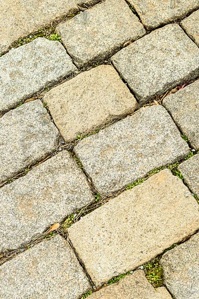 Fundo Pedra Cinza Pavimentação Pedra Superfície Dura Parte Cidade Quadrado — Fotografia de Stock