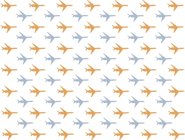 Založit Mnoho Ikon Turbínové Letadlo Miniatur Bílém Pozadí Dekorace Design — Stock fotografie