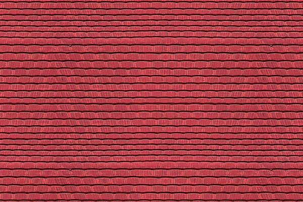 Red Crimson Tile Horizontal Row Abstract Background Pattern Texture Ceramic — Stock Photo, Image