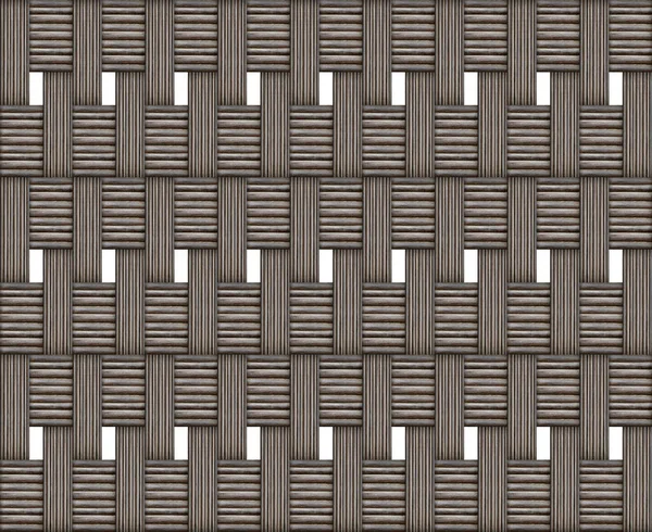 Sammanflätade Trä Textur Blockmönster Vittrade Vit Bakgrund Rustik Design Bas — Stockfoto