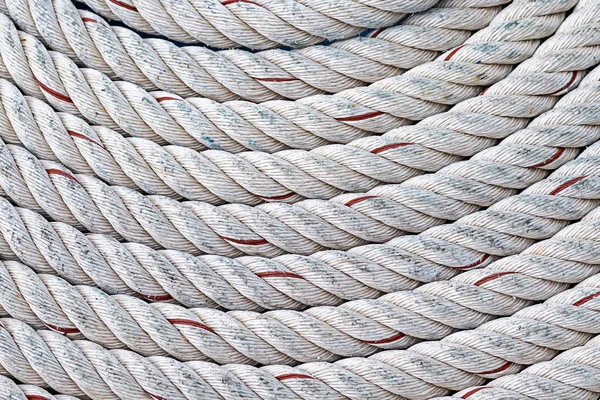 Arka plan doğal kablo örgülü yarım daire parçası bükülmüş gri fiber doğal taban deniz tasarımı — Stok fotoğraf
