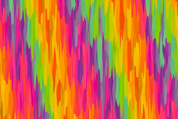 Fragmentos coloridos fundo em mosaico lilás verde laranja vertical linhas de repetição luz arte base — Fotografia de Stock