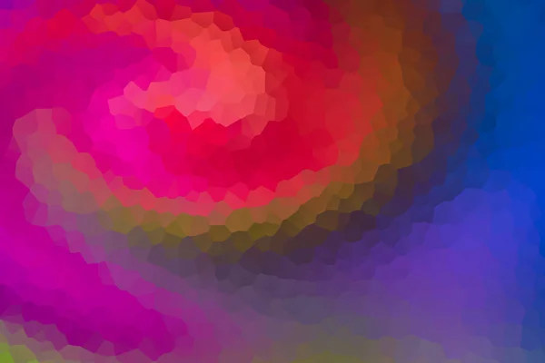 Rosa lilla colorato modello geometrico movimento onda vernice disegno base poligono — Foto Stock