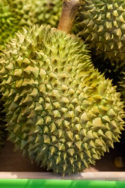 durian kral meyve Tayland şiddetle kokulu, bir otel ve bagaj getirerek yasağı