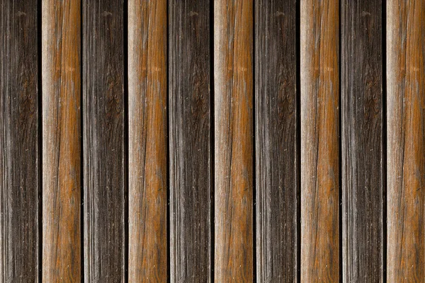 Vertical parallel lines wooden boards dark light background base natural — Stock Photo, Image