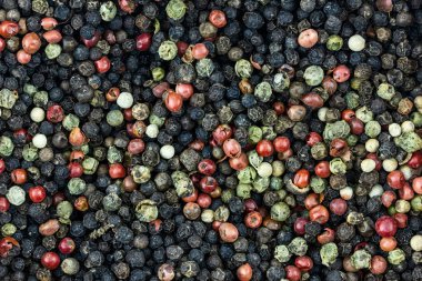 biber deseni büyük bezelye kırmızı yeşil siyah arka plan taban tasarım baharat