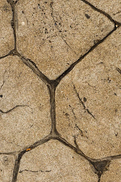 Pedra marrom bege padrão vertical linhas de cimento padrão de fundo — Fotografia de Stock