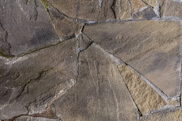 Piedra de fondo gris oscuro piedra agrietada rocosa base rígida — Foto de Stock