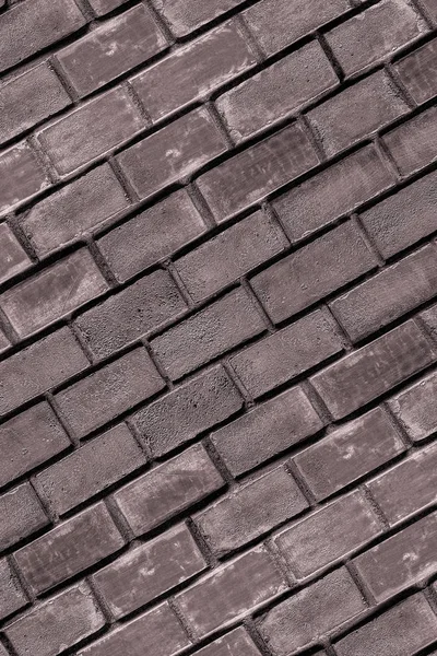 Pietra pavimentazione mattone modello terracotta marrone primo piano fondo urbano base — Foto Stock