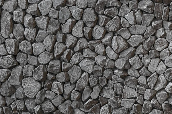 Pierre de fond teinté gris de nombreuses pierres décombres base inégale — Photo