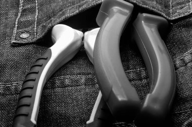 set tasarım renkli taban kauçuk saplı çerçeveler çalışma elbisesi cep yakın