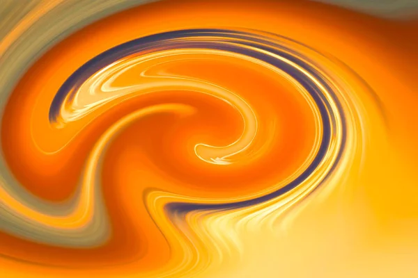 Abstrait fond lumineux orange fluide peinture art design base — Photo