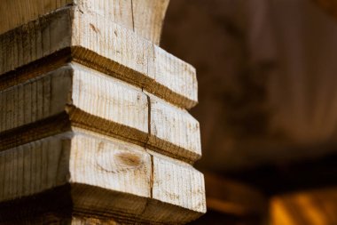 desenli ahşap direk yakın kare yakın taban kopyalama alanı