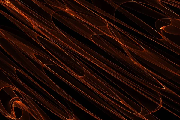 Lignes enflammées étincelle mouvement oblique flou fond noir base — Photo