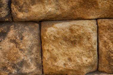 taş arka plan bej kahverengi yıpranmış katı desen taban tasarımı