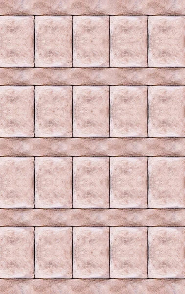 Кам'яний візерунок кремовий колір тверді складені блоки стіни вертикальне фото — стокове фото