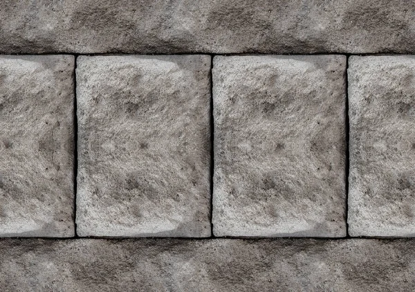 Каменный блок ряд плитки узор твердый окрашенный фон. Прямоугольный каменный ряд — стоковое фото