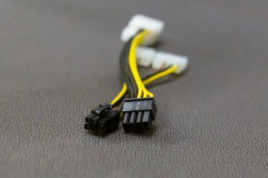 Bilgisayar için güç kablosu 8 pin 12 v video kartlarını bağlamak için