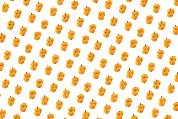 Фон Овощной Осенью Пара Оранжевых Тыкв Изолированном Фоне — стоковое фото