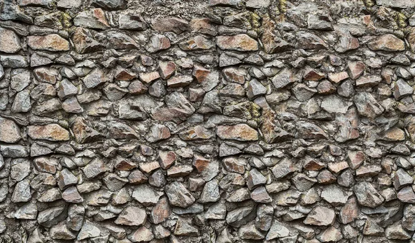 Stone Wall Old Rough Background Part Old House — Stock Photo, Image