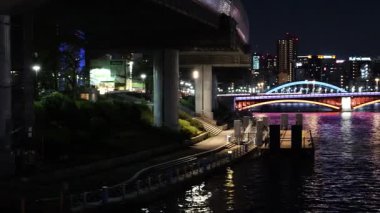 Sumida River Night View, Tokyo Japan 2025
