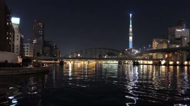 Sumida River Night View, Tokyo Japan 2025