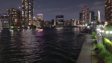 Sumida River Night View, Tokyo Japan 2025