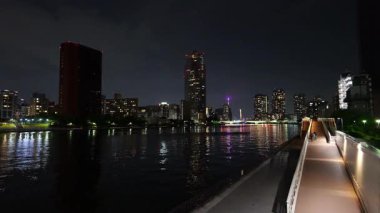 Sumida River Night View, Tokyo Japan 2025