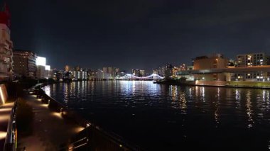 Sumida River Night View, Tokyo Japan 2025