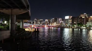 Sumida River Night View, Tokyo Japan 2025